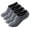 4 Pairs_ Dark gray, variant on SKOLA Cozy Winter Fuzzy Women Socks Grip Slippers Fluffy House Non Skid Microfiber Socks