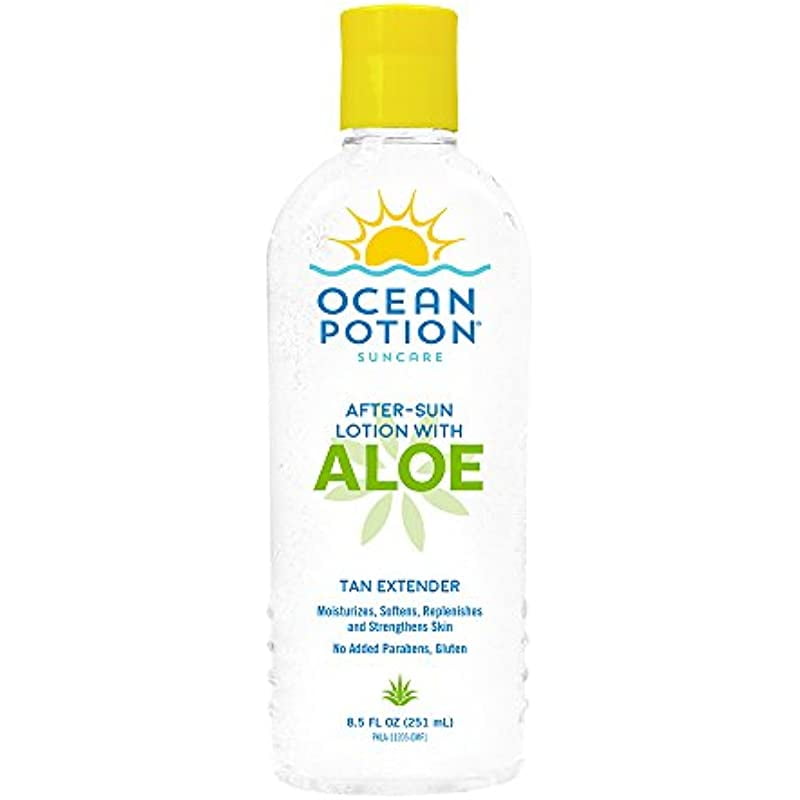 Ocean Potion AfterSun Lotion with Aloe, 8.5 Ounce