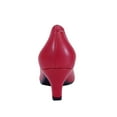 thumbnail image 4 of PEERAGE Makenzie Women Extra Wide Width Dress Shoes RED 8, 4 of 6