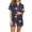 Navy, variant on VBTAPA Women's Christmas Pajamas Sets Cute Xmas Print Button Down Shirts and Shorts 2 Piece Loungewear Set Novelty Holiday Sleepwear Short Sleeve Lounge Pjs Sets Black XXL