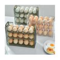 thumbnail image 3 of Egg Box Durable And Convenient Flip Egg Box Easy To Capacity Egg Holder For Refrigerator 3 Layers W Hy, 3 of 5