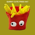 thumbnail image 3 of French Fries Head Cover Accessories Adorkable Hat Headgear for Kids, 3 of 8