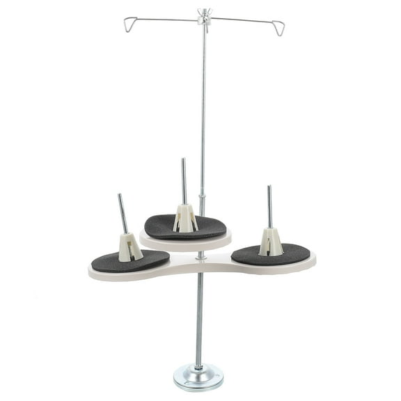 HONMEET Adjustable Thread Spool Holder Rack for Sewing Machines with Iron Frame and Stable Construction