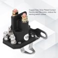 thumbnail image 3 of Electromagnetic Relay, Multipurpose Starter Solenoid Relay 12V 100A  for Mower Garden Tractor, 3 of 8