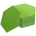 thumbnail image 4 of Supvox 12Pcs Green Felt Bulletin Board Tiles Hexagon Wall Decor for Memo Notes and Key Holder, 4 of 10