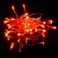 thumbnail image 3 of 33ft 100 LED Red Christmas Lights, 8 Modes Plug-in Clear Wire Indoor String Lights, Twinkle Fairy Christmas Decorative Lights for Indoor Outdoor Bedroom Wedding Party Patio Christmas Tree, 3 of 5