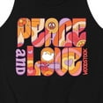 thumbnail image 3 of Woodstock - Hippie Retro - Peace & Love - Men's Jersey Tank Top, 3 of 5