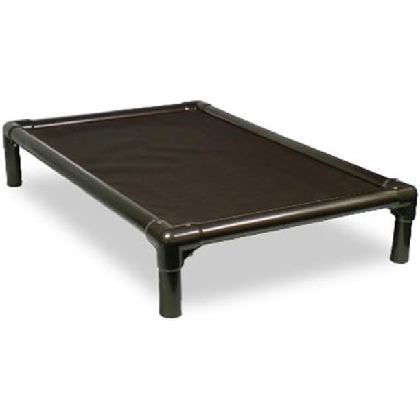 Kuranda Elevated Indoor Bed Walnut PVC Medium 35" X 23" Sunsure