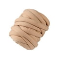 thumbnail image 3 of 250G Chunky Yarn Giant Yarn Thick 13-15.3 Yards Soft Bulky Yarn Tube Yarn for Finger Weave Arm Knitting Roving Crochet Pet Bed and Bed Fence Khaki, 3 of 10