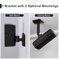 thumbnail image 2 of Soporte de pared ajustable para altavoz Bose Cube (paquete de 2), 2 of 9