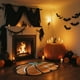 thumbnail image 5 of Halloween Pumpkin Rugs Pumpkin Shaped Floor Mat Thanksgiving Day Mat Halloween Decorative For Living Bedroom Kitchen Decoration Bath, 5 of 6