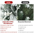 thumbnail image 3 of Patiojoy Artificial Snow Flocked Christmas Tree 6FT Hinged Christmas Tree W/ 631 Branch Tips, 3 of 9