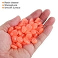 thumbnail image 5 of Uxcell 100Pack Glow Rocks 13-17mm Glow Pebbles Decoration in the Dark Luminous Stones Decor DIY Decorative Orange, 5 of 8