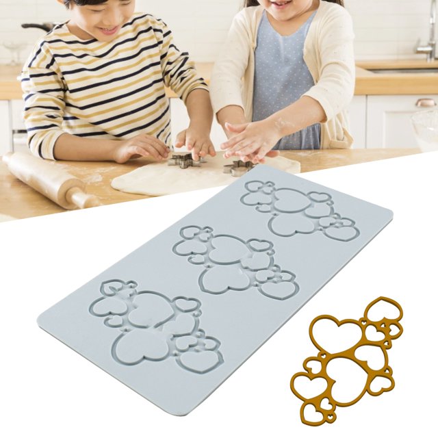 Gwong hogar Molde de fondant flexible flexible para demoldar silicona bricolaje de chocolate pastel de chocolate moho lavable para el hogar Gwong 21080966