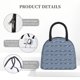 thumbnail image 4 of Fotbe Cute Whale Bolsa de Almuerzo con Estampado, Lonchera Aislada, Contenedor de Comida Reutilizable Tipo Cooler a Prueba de Fugas, 4 of 6