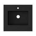 thumbnail image 3 of Laviva Forever 24" Modern VIVA Stone Solid Surface Countertop in Matte Black, 3 of 4