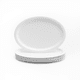 thumbnail image 1 of Set de 6 Platos Ovalados Grandes de Policarbonato Color Blanco. Resistente. Marca Concepto Practik, 1 of 6
