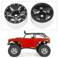 thumbnail image 4 of 2 piezas de rueda de coche RC Sunnimix para Axial SCX24 90081 1/24, 4 of 8