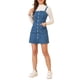 thumbnail image 4 of Vestido de mezclilla A-Line con tirantes ajustables para mujer INSPIRE CHIC, primavera verano, 3XL, azul, 4 of 7