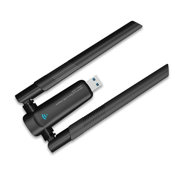 1800Mbps WiFi 6 USB Adapter 5G/2.4GHz Wi-Fi Wireless Network Card High Gain Antenna y22829