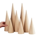 thumbnail image 3 of Factory Direct Craft Unfinished Paper Mache Craft Cones, 8 Pieces, 3 of 4