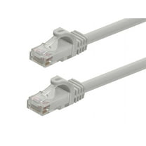 Monoprice FLEXboot Series - Network cable - RJ-45 (M) to RJ-45 (M) - 7 ft - UTP - CAT 6 - booted, snagless, stranded - gray