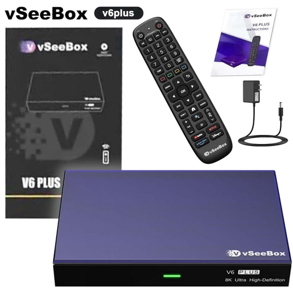 2026 vSeeBox V6 Plus 4GB 64GB 6K HD