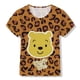 thumbnail image 1 of Disney oso leopardo Winnie The Pooh dibujos animados animación niñas niños edición suelta manga corta Top ropa al por mayor 160 zhangmengya CONDUJO, 1 of 2