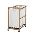thumbnail image 5 of TRINITY EcoStorage 3-Bag Bronze Laundry Cart, 5 of 5