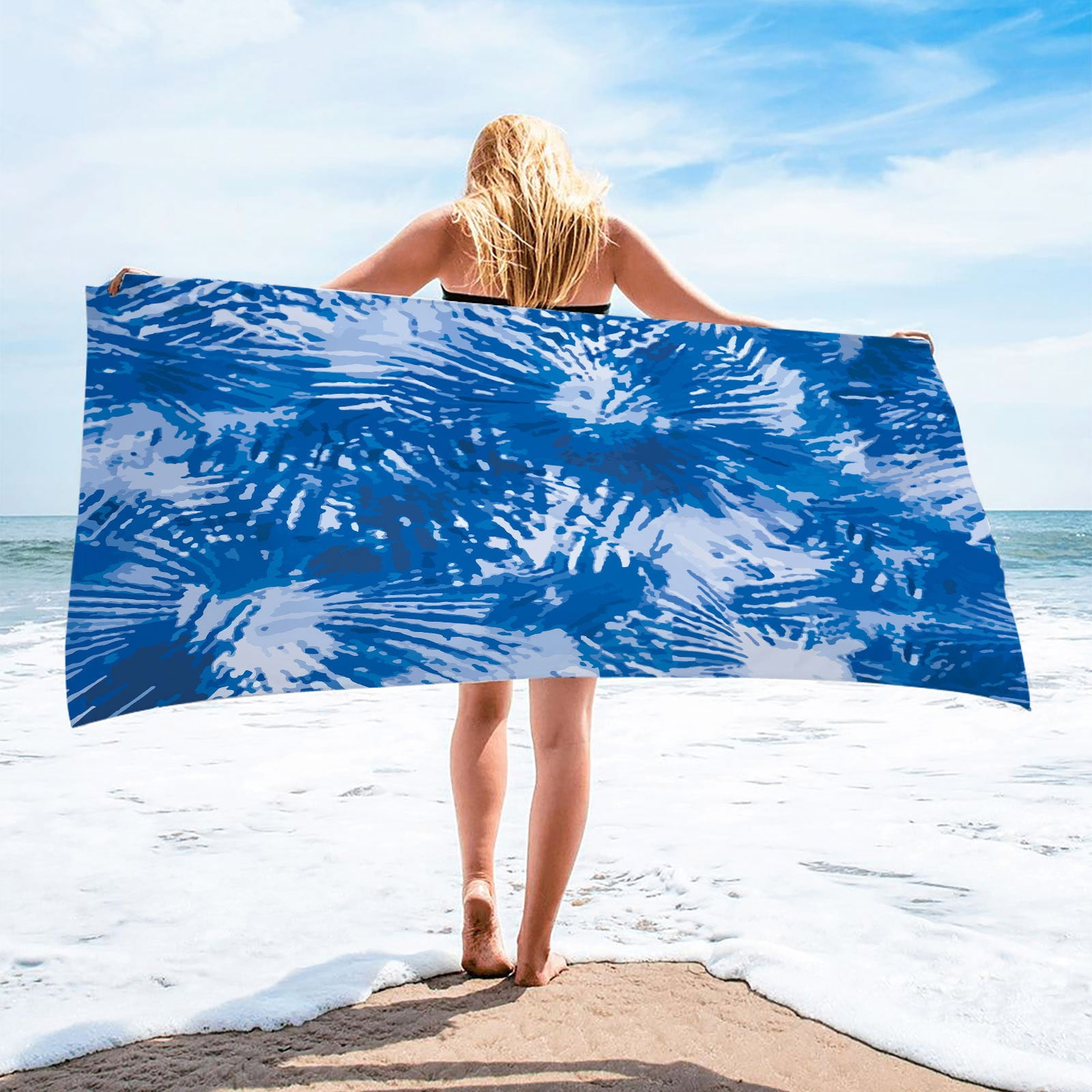 Tesalate Towels Beach Towel Blanket Kcavykas Beach Towel,Serviette