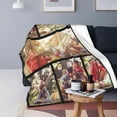 thumbnail image 3 of Custom Blankets with Photos and Text Personalized Flannel Throw Blankets Customized Memorial Blanket Gifts for Adult Couple Family Wedding Christmas Birthday Valentines Day Black 50"x40", 3 of 6