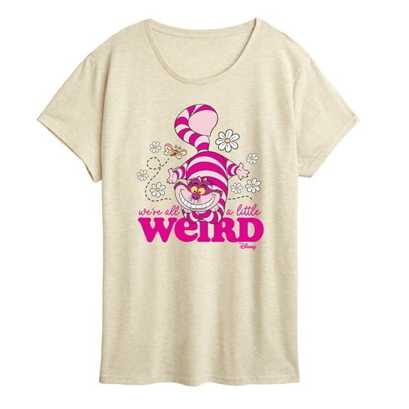 Alice in Wonderland - We're All a Little Weird - Women's Short Sleeve Graphic T-Shirt