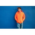 thumbnail image 6 of Men's Heavyweight Full Zip up Hoodie | Fleece Jacket | Warm Zipper Casual Sweatshirt with Hood, 6 of 6