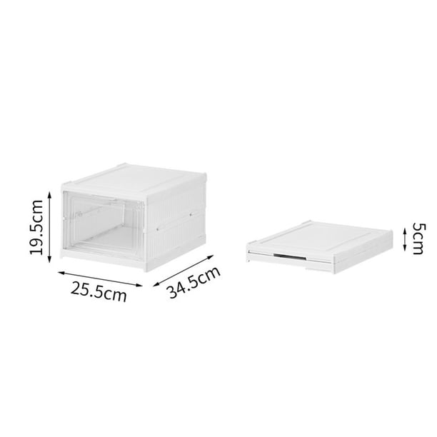 Organizador de Zapatos Sin Instalación Portátil con Puerta,para Zapatos hasta Talla 46