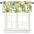 thumbnail image 1 of Cortinas Jannygogo Summer Lemon Watercolor 54x18 pulgadas, 1 of 7