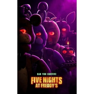 2023 Five Nights At Freddy's Movie Poster 11X17 Freddy Fazbear's Pizzeria 🍿