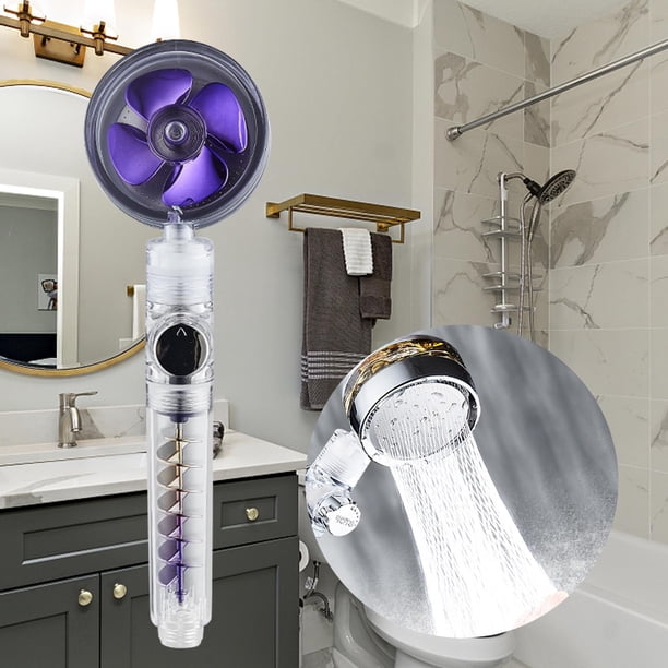 Boquil de Cabezal de rociado de Ahorro de agua, Boquil de de mano Adaptador de 4 '' Boquil de de lluvia, para Violeta Colco Cabezales de ducha