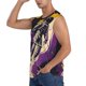 thumbnail image 3 of Fotbe Astronaut Floating purple Space Men's Camiseta sin Mangas Estampada para Hombres, Playera Casual para Gimnasio, Entrenamiento, Playa-Medium, 3 of 7