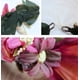 thumbnail image 5 of Halo de flores Corona floral Corona de flores Guirnalda de flores Diadema Corona para el cabello Guirnalda para el cabello Tocado floral Boho con cinta Fiesta de bodas Festival Rojo, 5 of 5