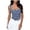 Z-Blue264, variant on JIAYUE Women's Tank Tops Summer Fashion Square Collar Denim Casual Relaxed Fit Comfortable Solid Color Sleeveless Female Vest