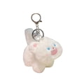 thumbnail image 4 of Llavero de gato de peluche, muñeco de peluche, llavero de mochila suave, muñeco colgante, lindo muñeco de animal, adorno de peluche para niños Blanco, 4 of 9