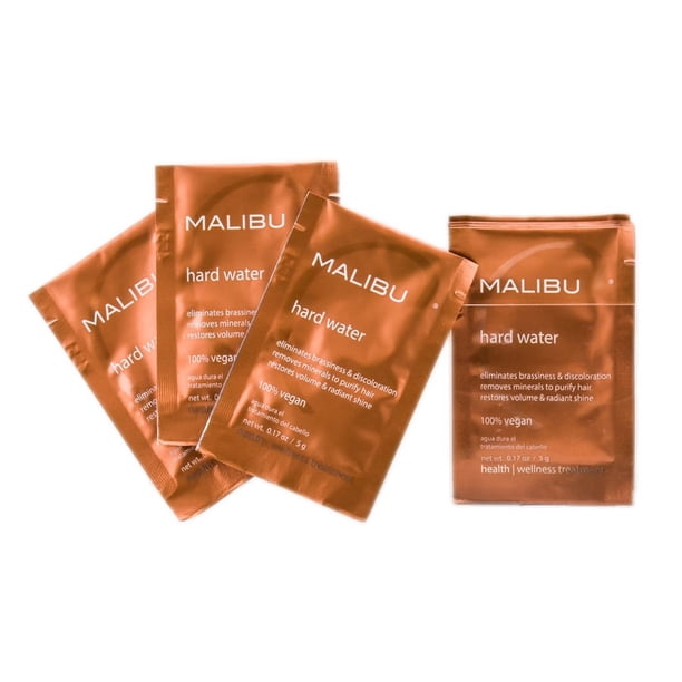 Remedio para el cabello Malibu C Hard Water Wellness con vitamina C, paquete de 12