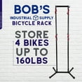 thumbnail image 2 of BISupply Stand Up Bike Rack for Garage Storage - 4 Bike Rack Floor Stand, 2 of 2