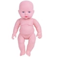 thumbnail image 1 of Vinilo recién nacido simulación muñeca bebé de plástico suave baño de bebé tareas domésticas padres e hijos educación temprana juguetes para niños (color de la piel) JAMW Sencillez, 1 of 5