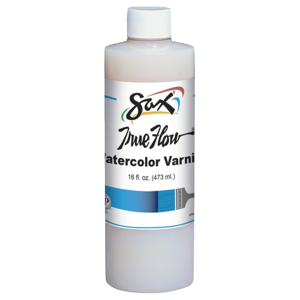 Sax True Flow Watercolor Varnish, High Gloss Sheen, 1 Pint Walmart