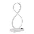 thumbnail image 2 of Lámpara LED de mesa en espiral para el hogar luz curva Tmvgtek de hierro acrílico para mesita de noche decoración minimalista para sala de estar y dormitorio, 2 of 9