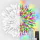 thumbnail image 1 of Cadena de luces LAMPHOME, 20 m, 200 LED, 12 modos, 110 V, resistente al agua, 1 of 6