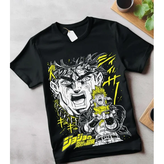 JoJo's Bizarre T-Shirt Adventure JoJo Anime Manga Jolyne Jotaro Unisex Tshirt