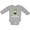 AC-Heather Grey, variant on Inktastic First St Patricks Day Boys or Girls Long Sleeve Baby Bodysuit