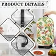 thumbnail image 5 of FKELYI Blender Dust Cover Anti Fingerprint Blender Dustproof Cover with Handle Food Processors Protective Covers for Kitchen Appliance, Hummingbird Yellow Flower Print, 5 of 6